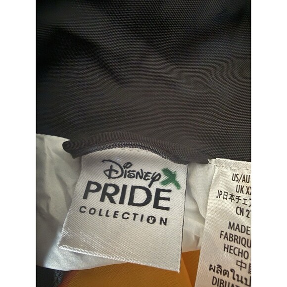 NWT Disney Pride Collection Mickey Mouse 3/4 Zip Pullover Jacket Size 2X-Large - Picture 8 of 9